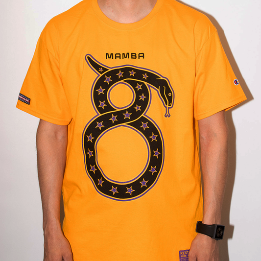 Gold "Mamba 8" Tee