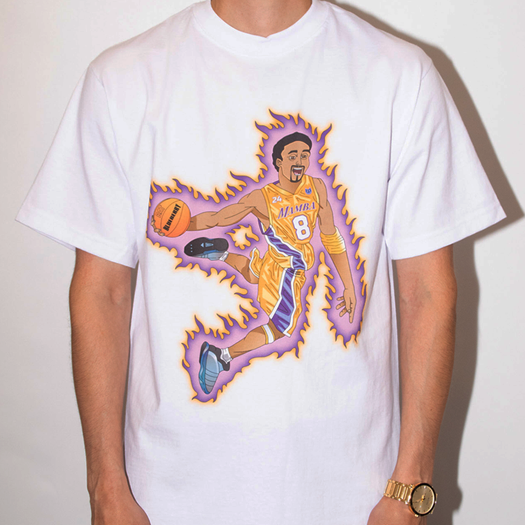 "Cartoon Mamba" Tee